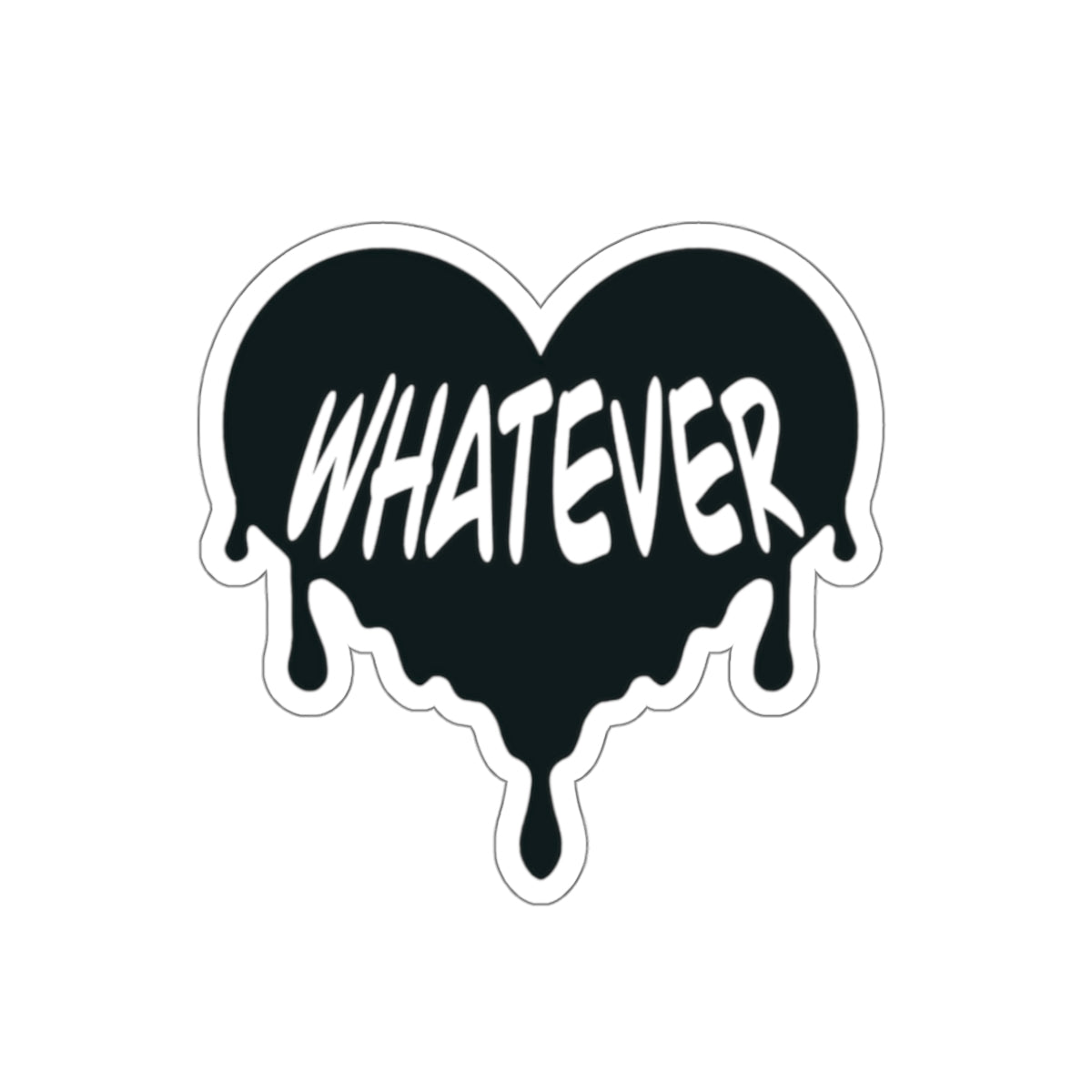 I HEART WHATEVER STICKER